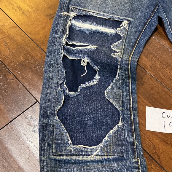 NWT Cult of Individuality Sample Rebel Straight Selvedge Denim Jeans #C197 - Picture 5 of 11